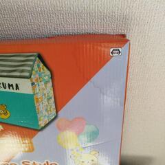 リラックマのおうち型収納の画像