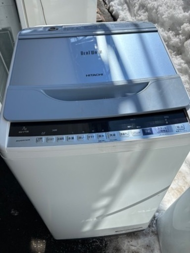 家電 生活家電 洗濯機☆新生活応援☆HITACHI☆BEATWASH☆7kg☆2017年製