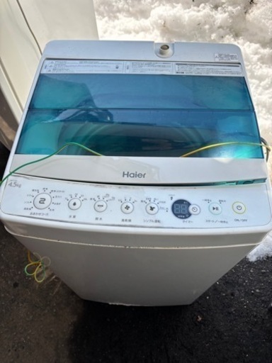 家電 生活家電 洗濯機☆新生活応援☆Haier☆2016年製☆4.5kg
