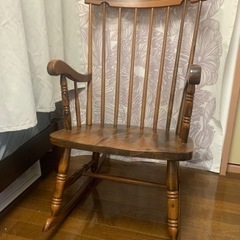 カシワ　柏木工　ロッキングチェア　ヴィンテージ　飛騨産業の画像