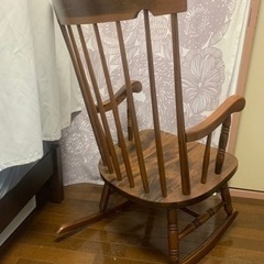 カシワ　柏木工　ロッキングチェア　ヴィンテージ　飛騨産業の画像