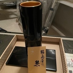 ❣️値下げしまーす❗️一輪挿し花瓶　大きい皿