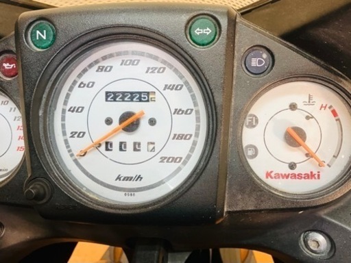 22225 km ニンジャ250R カワサキ　EX250K 中型★ 始動動画あり
