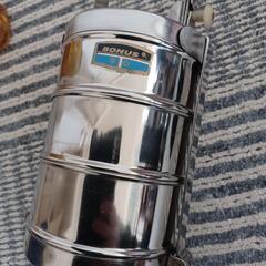 フードキャリア　三段ケース　キャンプ　アウトドア　弁当箱　生活雑貨 家庭用品 キッチン雑貨の画像