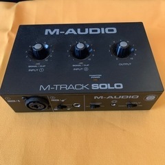 特価美品★ M-AUDIO SOLOオーディオインターフェイス