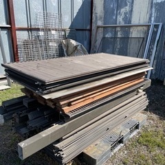 【中古品】サンルー厶、ブラウン、訳ありの画像