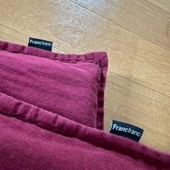 座布団　Francfrancクッションカバー付　超高反発クッションの画像