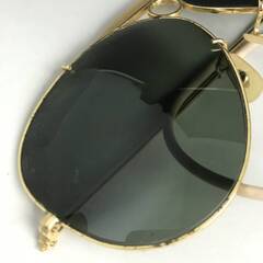 🔷🔶🔷ut20/59 RayBan USA レイバン B&L ボシュロム サングラス シューター ゴールドカラー ティアドロップ メガネ 眼鏡 ヴィンテージ ◆🔷🔶🔷の画像