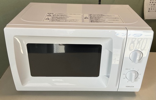 【RKG-194】特価！山善/電子レンジ/YRT-S177(W)6 / 60Hz（西日本地域対応）/中古品/2021年製