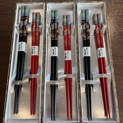 【新品】夫婦箸(バラのお渡し可)