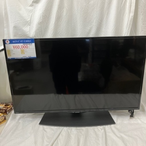 シャープ 4K40型液晶テレビ 4T-C40BJ1