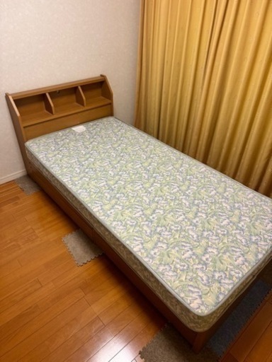 家具 ベッド シングルベッド