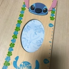 写真入れ付き身長計の画像