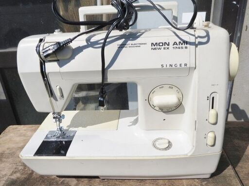 早い者勝ち!!　格安　美品　SINGER　ミシン　シンガー モナミ　NEW EX 1745S　ハンドクラフト 手芸　入学　入園の準備に!!