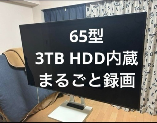 FUNAIテレビFL-65UA6000N Netflix YouTube 全録