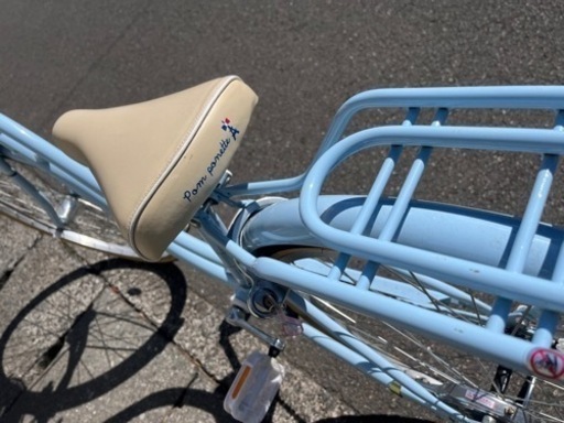 美品26インチ水色女子用