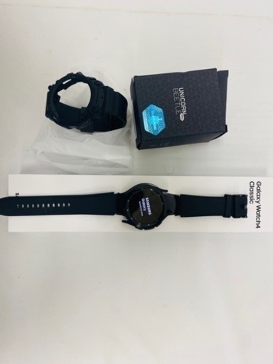 SAMSUNG Galaxy Watch4 Classic 46mm SM-R890 スマートウォッチ 時計 ウェアラブル端末 16GB バンド付