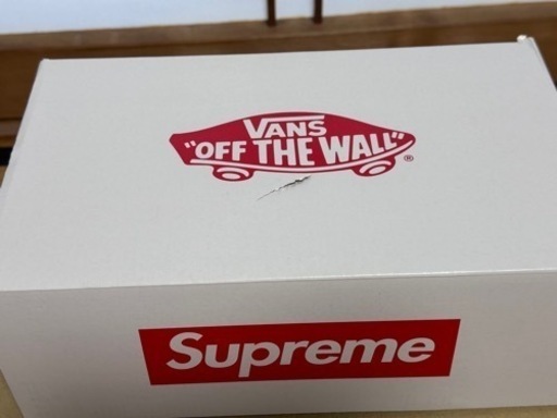 （新品）Supreme×Vans Leopard Old Skool（Orange）26.5cm