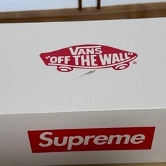 （新品）Supreme×Vans Leopard Old Skool（Orange）26.5cmの画像