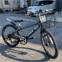 子供用22インチ自転車 クロスバイク