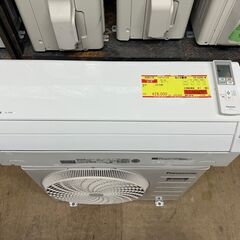 K05172　Panasonic　2019年製　中古エアコン　主に6畳用　冷房能力　2.2KW ／ 暖房能力　2.2KW