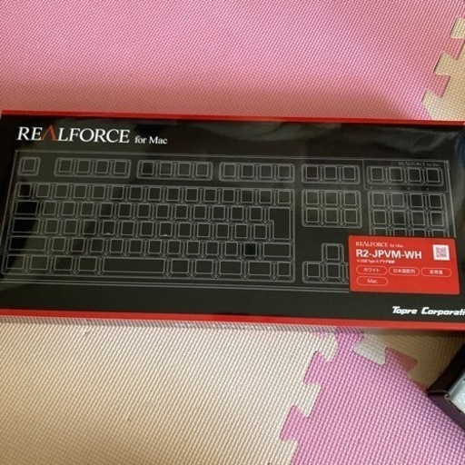 【新品・未使用】東プレ リアルフォース for Macキーボード