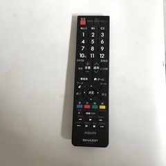 即日受渡❣️SHARP  AQUOS32型薄型液晶 TV番組視聴しながら裏番組録画14500円の画像