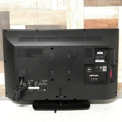 即日受渡❣️SHARP  AQUOS32型薄型液晶 TV番組視聴しながら裏番組録画14500円の画像