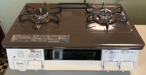 【RKG-18】特価！パロマ/ガスコンロ/IC-S807KHA-2R/都市ガス用/2022年製/中古品