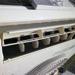 お取引中　パナソニック　2.2Kエアコン　6～8畳用　CS-J226C-W　2016年　100V　R32新冷媒採用の画像