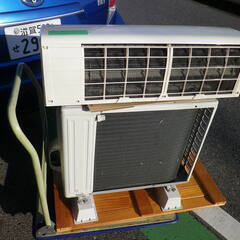 お取引中　パナソニック　2.2Kエアコン　6～8畳用　CS-J226C-W　2016年　100V　R32新冷媒採用の画像