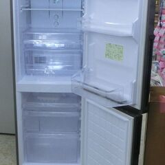 冷蔵庫 271L 2018年製 シャープ 茶系 2ドア SJ-PD27D-T 200Lクラス 二