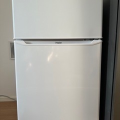 ハイアール　haier冷蔵庫 ホワイト 