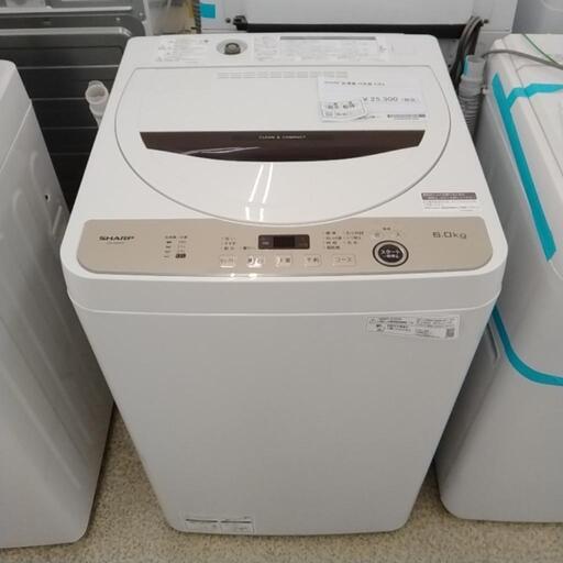 SHARP セン22年製 6kg TJ3906