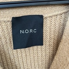 N.O.R.C カーディガン レディースの画像