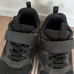 俊足XHinagirlコラボスニーカー（黒）の画像