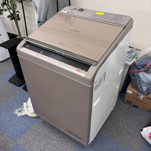 【稼動品】HITACHI 日立 縦型洗濯乾燥機 BW-DV120C BEAT WASH ビートウォッシュ 洗濯12kg 乾燥6kg 2018年製 中古 05