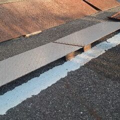 段差解消スロープ 鉄製段差スロープ ◑（2枚有り）縦90✕横40✕高さ9の画像