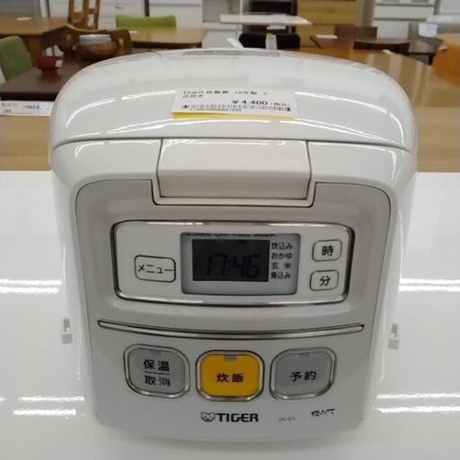 TIGER 炊飯器 19年製 3合炊き TJ3914