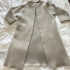 【美品】Apuweiser-riche ふわふわニットロングコートの画像