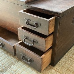昭和レトロ江戸長火鉢
　単品15の画像