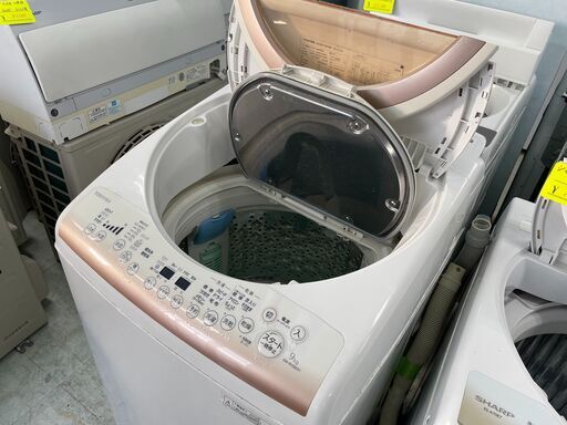 洗濯機の分解クリーニング行っています！配送設置込み　東芝9.0K洗濯乾燥機　DDインバーター　2016年製　分解クリーニング済み！！