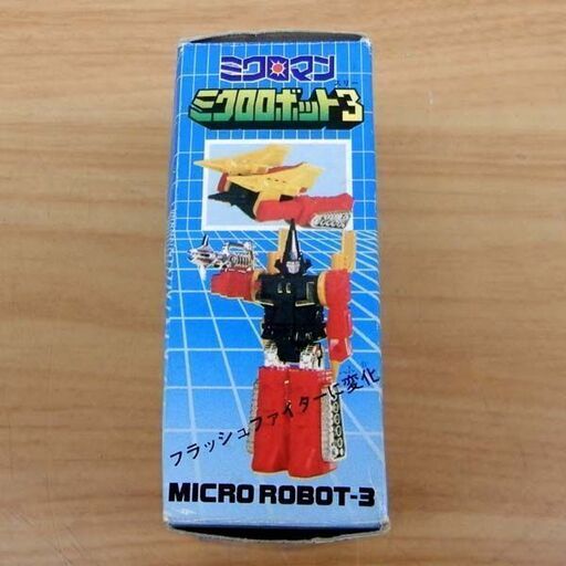 当時品 TAKARA ミクロマン ミクロロボット3 M-3 フラッシュ タカラ