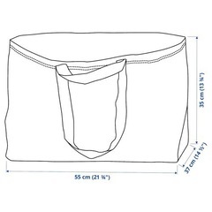 IKEA FRAKTA イケア フラクタの画像