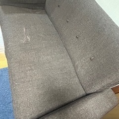 家具 ソファ 2人掛けソファの画像
