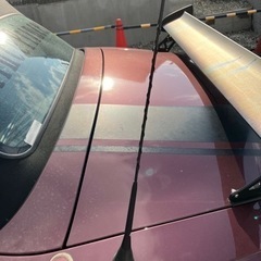 BMW に付けてたアンテナ車のパーツ アクセサリーの画像