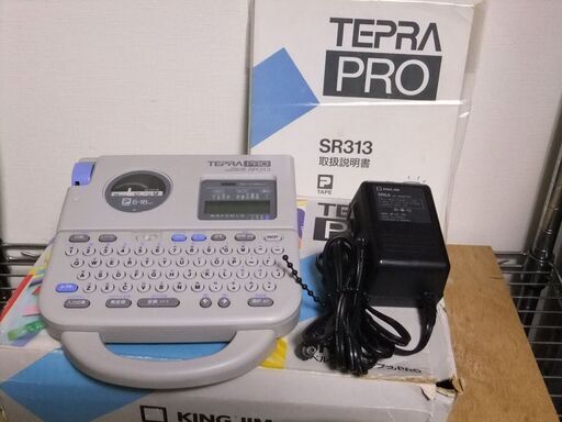 ☆最終値下げ！KINGJIM　キングジム　TEPRA　SR313　テプラ　お安く欲しい方へ！（現状渡し）☆