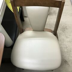 ニトリ　NITORI　 ダイニングセット ウォルブ ダイニングテーブルセット ダイニングテーブル3点セット ダイニング イス2脚 アンティーク調 木製 無垢材 北欧 おしゃれ クリーニング済 堺市 石津【ジャングルジャングルサカイ石津店】の画像