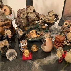 ３月１９日迄　フクロウのおきもの