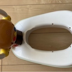 【受付中】【訳あり】アンパンマン　おまる　便座　トイレ　トレーニングの画像